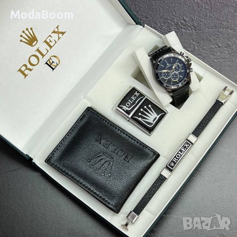 💥🆕Rolex уникални мъжки подаръчни комплекти / различни цветове🆕💥, снимка 12 - Бижутерийни комплекти - 43573552