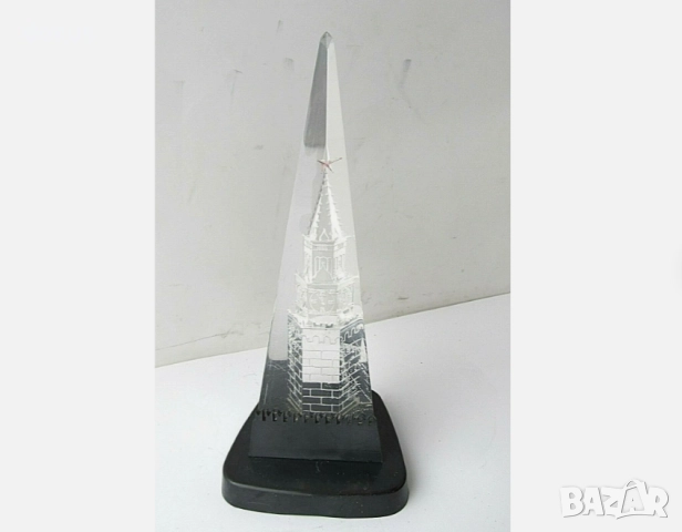 Оригинален съветски кремълски плексигласов сувенир, снимка 2 - Антикварни и старинни предмети - 51456824