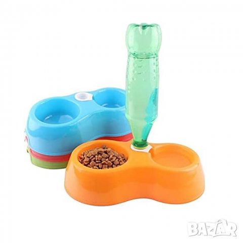 Двойни купички за домашни любимци. Купичка с диспенсър. Купичка за куче. Купичка за котка. Диспенсър, снимка 4 - За кучета - 38613517