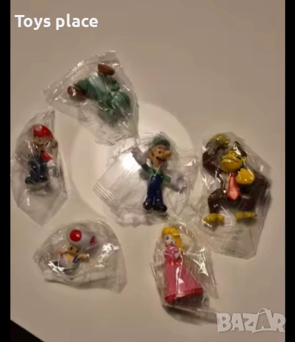 Комплект 6бр фигурки Супер Марио Super Mario Bros, снимка 5 - Фигурки - 51974855
