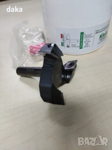 Фрезер за изравняване със сменяеми пластини ф63,5мм, снимка 5 - Други машини и части - 48355369