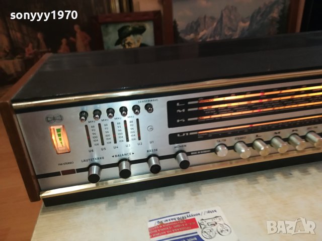 GRUNDIG TYPE RTV360-MADE IN GERMANY-ВНОС SWISS 0401241015, снимка 2 - Ресийвъри, усилватели, смесителни пултове - 43652203