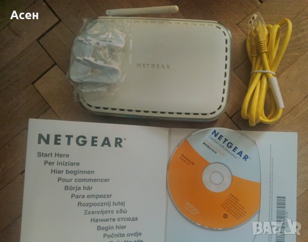 Продавам рутер Netgear WGR614-900EER за части