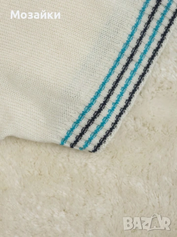 Freya Strickmoden Vintage плетен топ като ново, размер L/XL, кремаво, снимка 6 - Тениски - 53596049