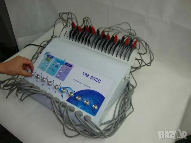 Козметичен уред целутрон за електростимулация на мускулите, TM-502B, снимка 3 - Козметични уреди - 52064340