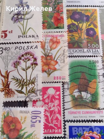 Пощенски марки смесени ЦВЕТЯ от цял свят перфектно състояние за КОЛЕКЦИЯ 22632, снимка 14 - Филателия - 40364561