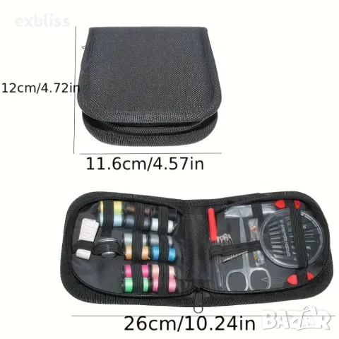 Шивашки комплект с принадлежности 70 части, снимка 2 - Други стоки за дома - 49197716