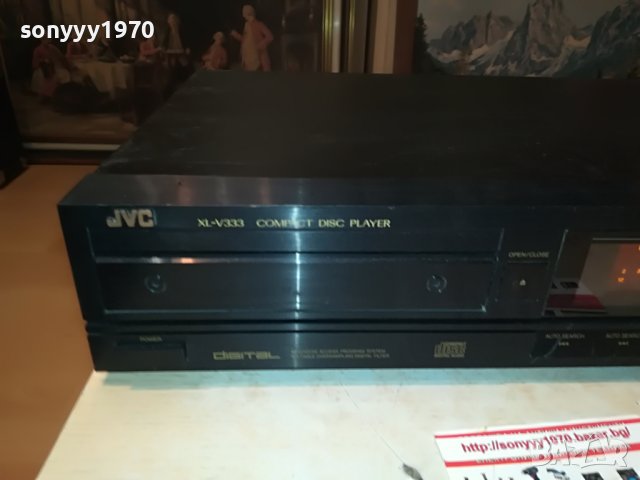 JVC XL-V333BK MADE IN JAPAN-ВНОС SWISS 0707222006, снимка 3 - Декове - 37321189