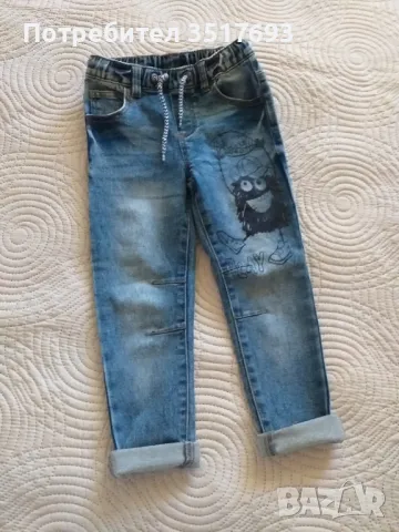 Лот H&M  , Little kids дънки , блуза 110/116, снимка 5 - Детски панталони и дънки - 49763014