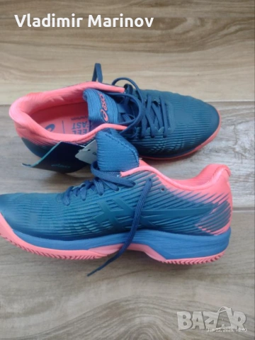 Дамските Маратонки ASICS Solution Speed FF Clay, снимка 4 - Тенис - 53190471