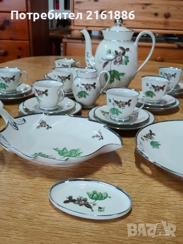 Датски порцеланов сервиз с история, снимка 2 - Сервизи - 52622576