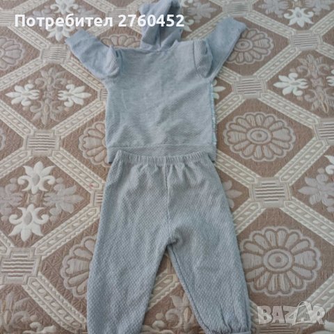 Бебешко комплектче с брокат, снимка 2 - Комплекти за бебе - 43951112