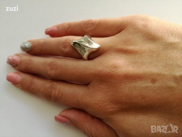 Сребърен пръстен - сребро проба 925, снимка 3 - Пръстени - 23056605
