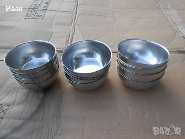 Купички алпака хром неръждаеми, снимка 1