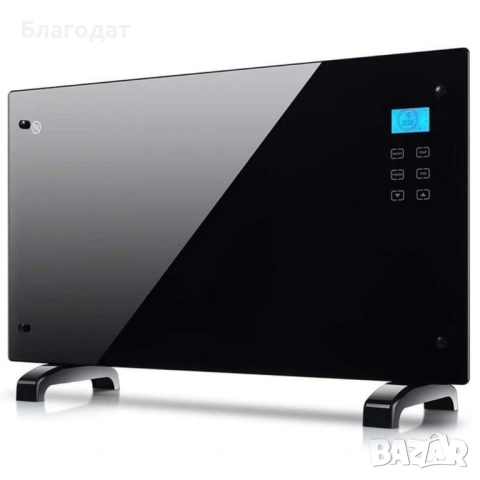 Електрически конвектор Heltes 2000W – Стилен и ефективен отоплителен уред с LCD дисплей и седмично п, снимка 5 - Отоплителни печки - 52848950