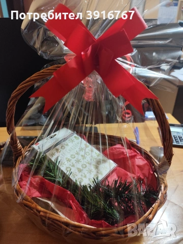 Подаръчна кошница с картички