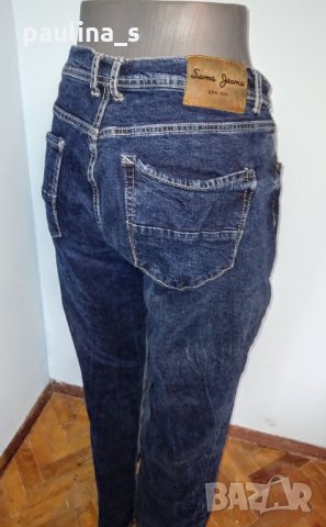 Плътни еластични дънки "Sam's jeans" / голям размер, снимка 7 - Дънки - 28352799