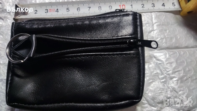 Кожен портфейл за ключове и монети., снимка 2 - Портфейли, портмонета - 53424612