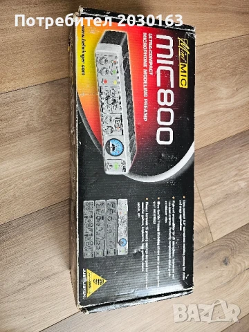 Behringer Mini Mic 800, снимка 3 - Други - 51296621