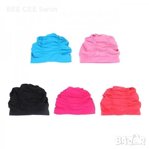 Плувни шапки за възрастни и деца, снимка 3 - Водни спортове - 33286605