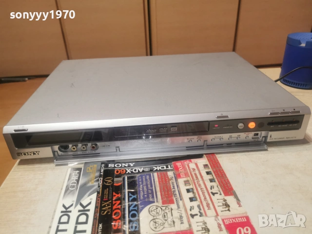 sony recorder hdd/dvd-внос swiss 2901261720, снимка 12 - Плейъри, домашно кино, прожектори - 53273768