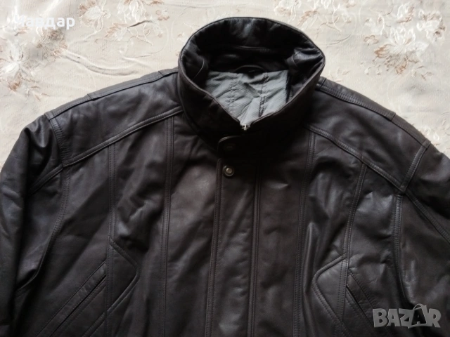Мъжко кожено яке CANDA - размер XXL