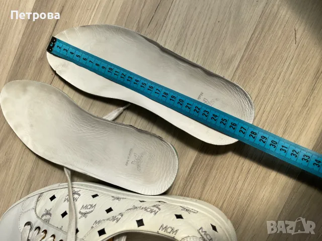 MCM мъжки кожени обувки 42 Оригинал, снимка 10 - Маратонки - 49929980