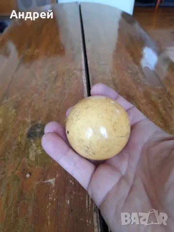 Стара билярдна топка, снимка 3 - Други ценни предмети - 49845507