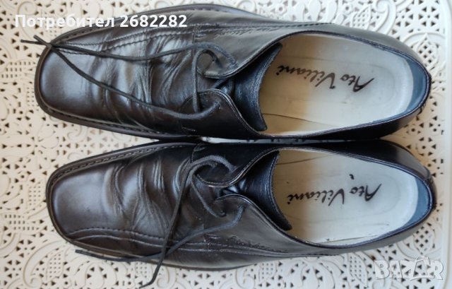 Естествена кожа, мъжки обувки, снимка 4 - Официални обувки - 36778719