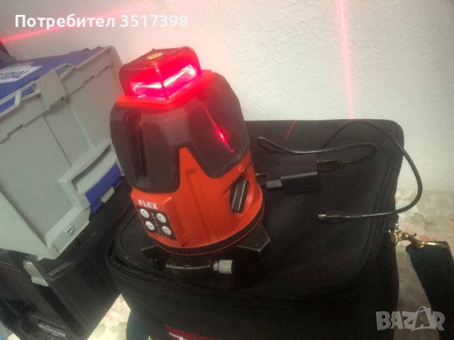 Лазерен нивелир FLEX, снимка 6 - Винтоверти - 39164472