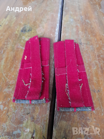 Стари пагони Лейтенант #2, снимка 4 - Антикварни и старинни предмети - 44882240