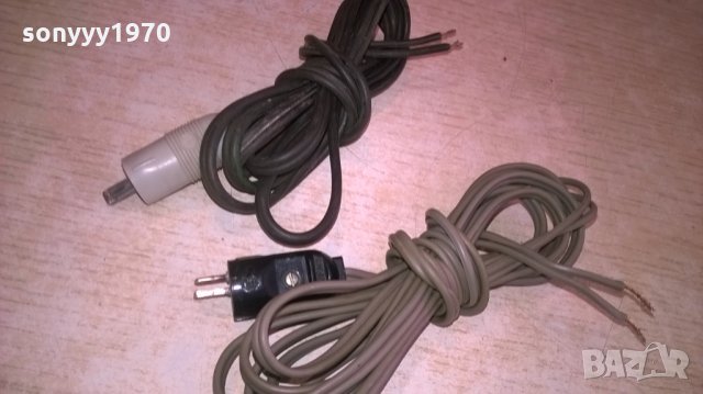 КАБЕЛИ 2БР ЗА ТОНКОЛОНИ-СИВ И ЧЕРЕН, снимка 2 - Други - 27624136