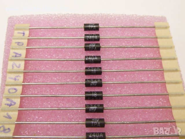 TPA240B18 - 240V, 300mA  bidirectional transient voltage suppressor, снимка 2 - Друга електроника - 36920676