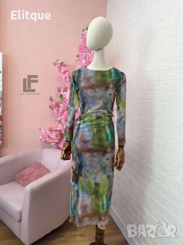 дълга рокля , снимка 3 - Рокли - 53579963