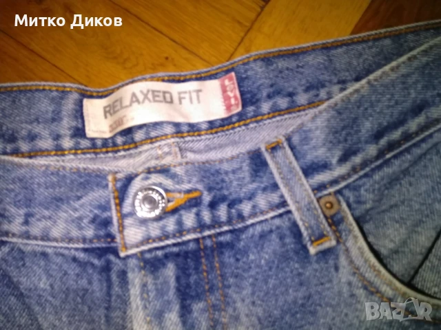 Levi Straus Relaxed Fit Jeans W 34 L 34 маркови оригинални дънки като нови, снимка 6 - Дънки - 51062286