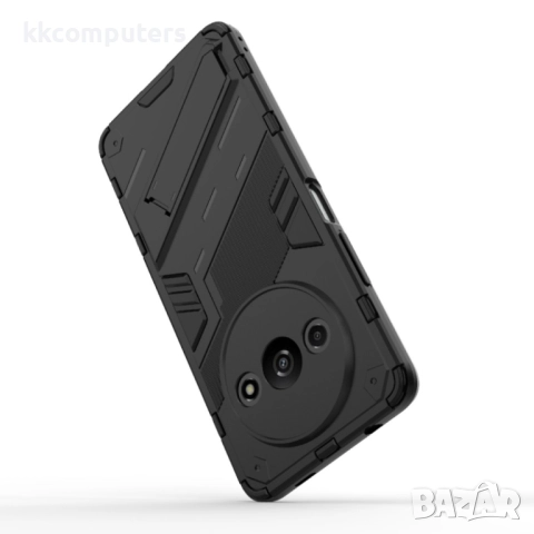 Xiaomi Redmi A3 4G Punk Armor Удароустойчив Калъф и Протектор, снимка 5 - Калъфи, кейсове - 51435654
