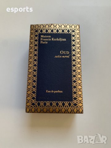 Празна парфюмна кутия от MFK Oud Satin Mood 200ml EDP в перфектно състояние., снимка 3 - Унисекс парфюми - 38100033