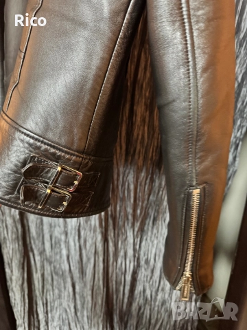 Biker Leather Jacket Dsquared2!, снимка 7 - Якета - 50023538