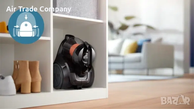 Прахосмукачка Philips 1000 Series XB1142/10, черна, снимка 8 - Прахосмукачки - 52752525