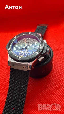 Мъжки часовник Hublot модел Geneva с автоматичен механизъм, снимка 9 - Мъжки - 51145484