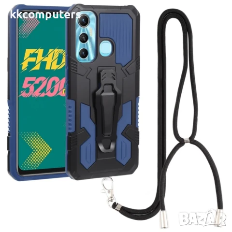 Infinix Hot 11 Удароустойчив Ring Holder Калъф и Протектор, снимка 6 - Калъфи, кейсове - 51273974