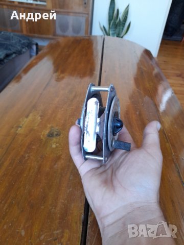 Стара риболовна макара #4, снимка 3 - Антикварни и старинни предмети - 33454393