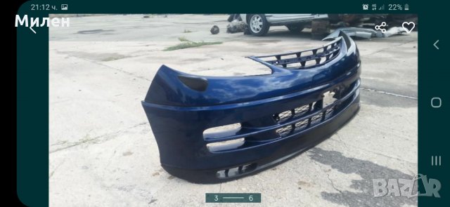 Предна Броня Оригинална. Toyota Previa.  2000-2005 Година. Тойота Превия., снимка 3 - Части - 32538221