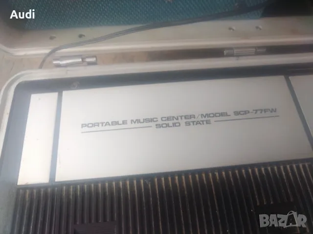 Колекционерски Crown SCP-77sw грамофон + касетофон.  Made in JAPAN Производство 1977г. Внос от Герма, снимка 6 - Грамофони - 49462693