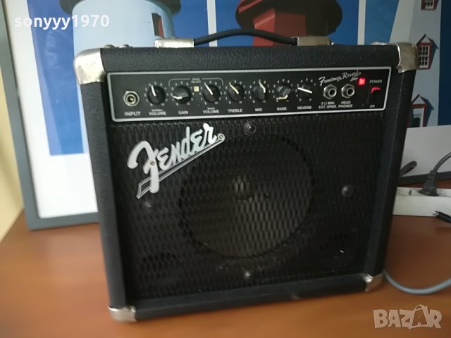 fender frontman reverb amplifier-внос germany-34х30х18см, снимка 6 - Ресийвъри, усилватели, смесителни пултове - 28337554