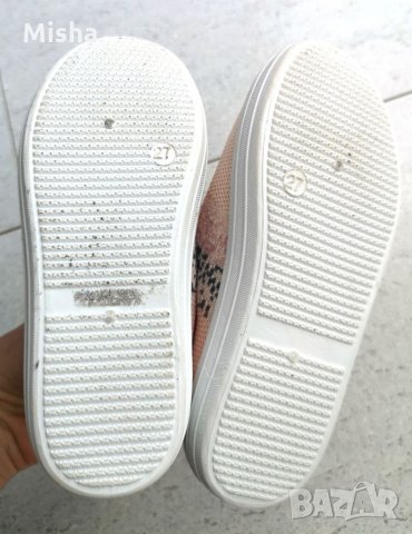 Детски мрежести спортни обувки розови 27 номер и сиви 29 номер, снимка 5 - Детски маратонки - 32542236