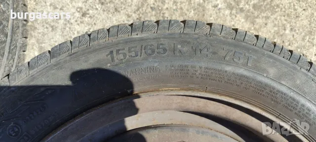 Гуми с джанти 14 Nissan Micra K11 - 100лв, снимка 3 - Гуми и джанти - 49822182