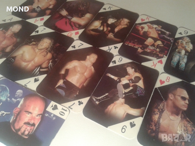 Стари карти с кечисти - WWE, снимка 6 - Колекции - 52866818