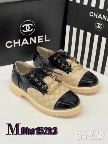 дамски маратонки от естествена кожа chanel, снимка 4 - Маратонки - 51456435