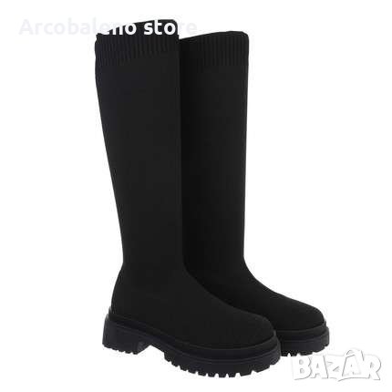 Ликвидация!  Дамски ботуши над коляното  , снимка 4 - Дамски ботуши - 37761325